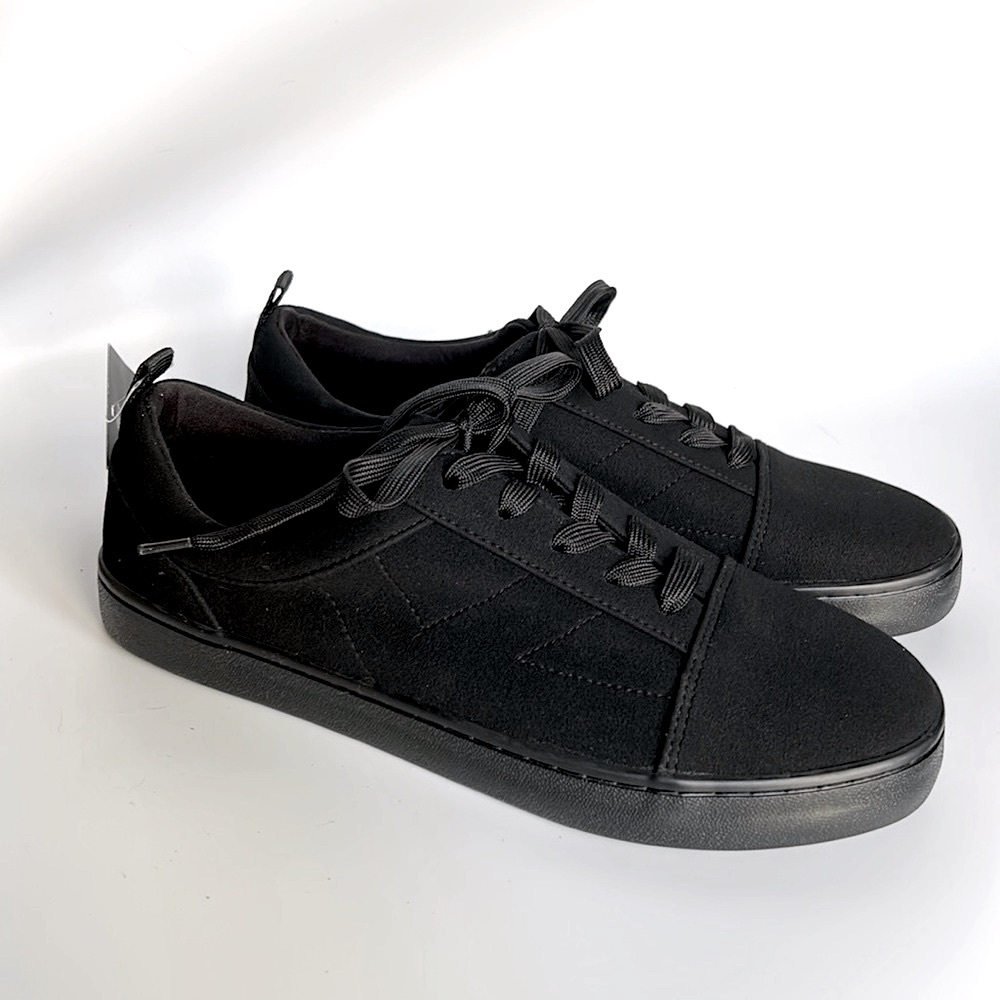 Art Class Garrett Canvas Kids’ Unisex Sneakers Black